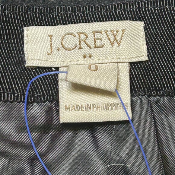 J.Crew Pencil Skirt Clean Tailored Lines‎ Houndstooth Pattern Black/White W 0P - Picture 3 of 10